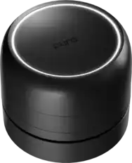 Front. Pura - Pura Car Pro Smart Fragrance Diffuser - Black.