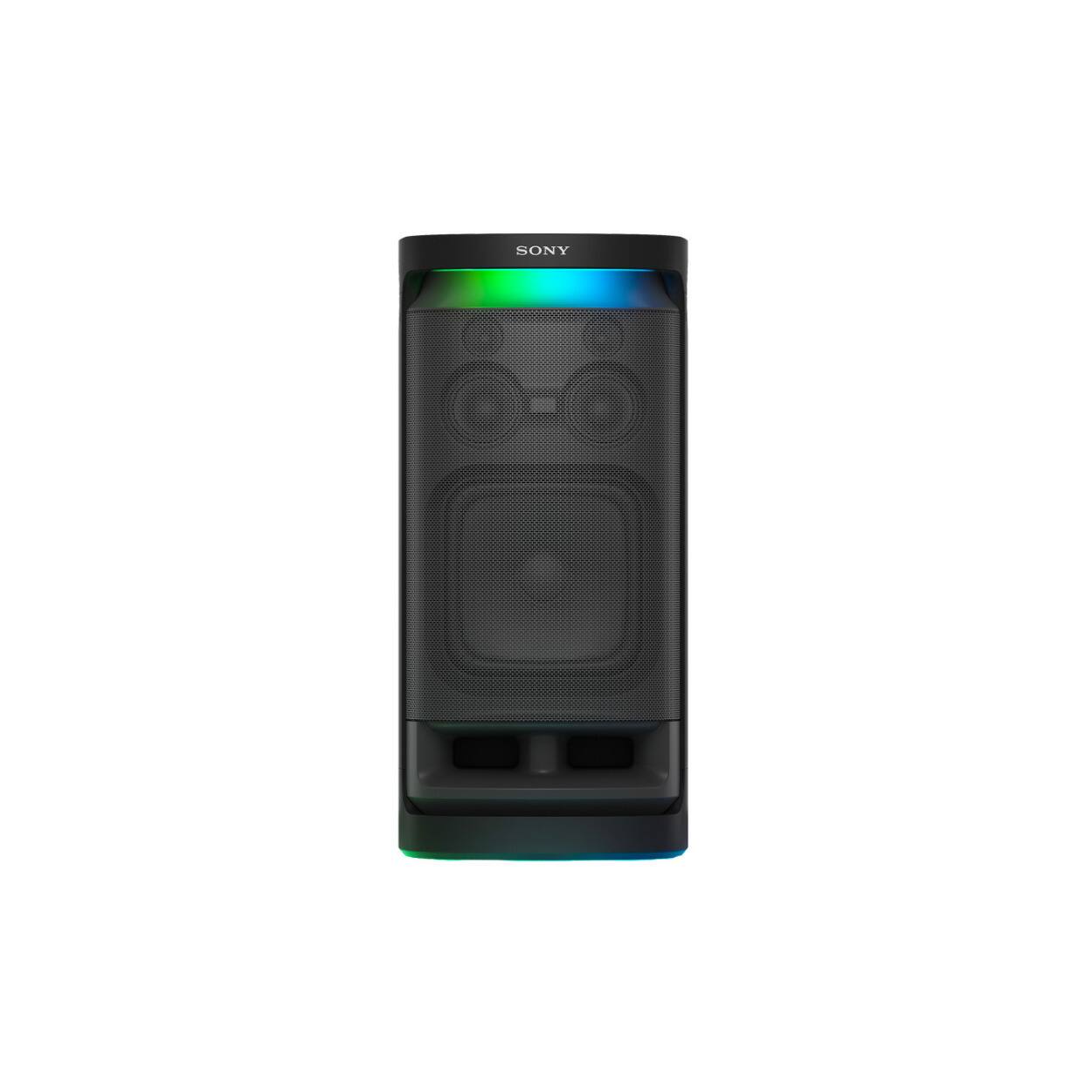Angle. Sony - Sony SRS-XV900 X-Series Wireless Portable Bluetooth Speaker with Microphone - Black.