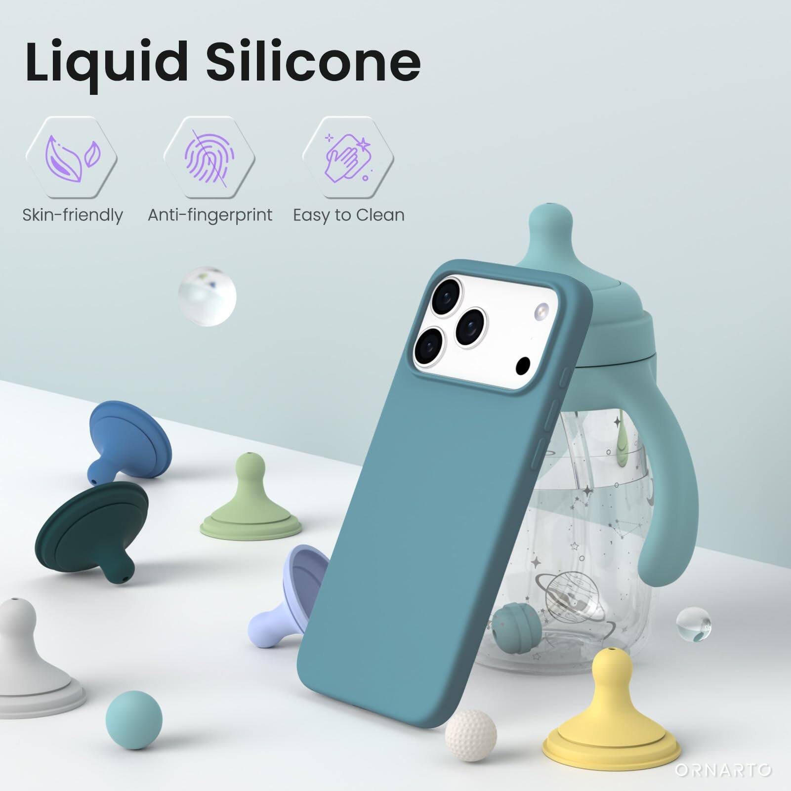 Liquid Silicone

Skin-friendly  
Anti-fingerprint  
Easy to Clean  

ORNARTO