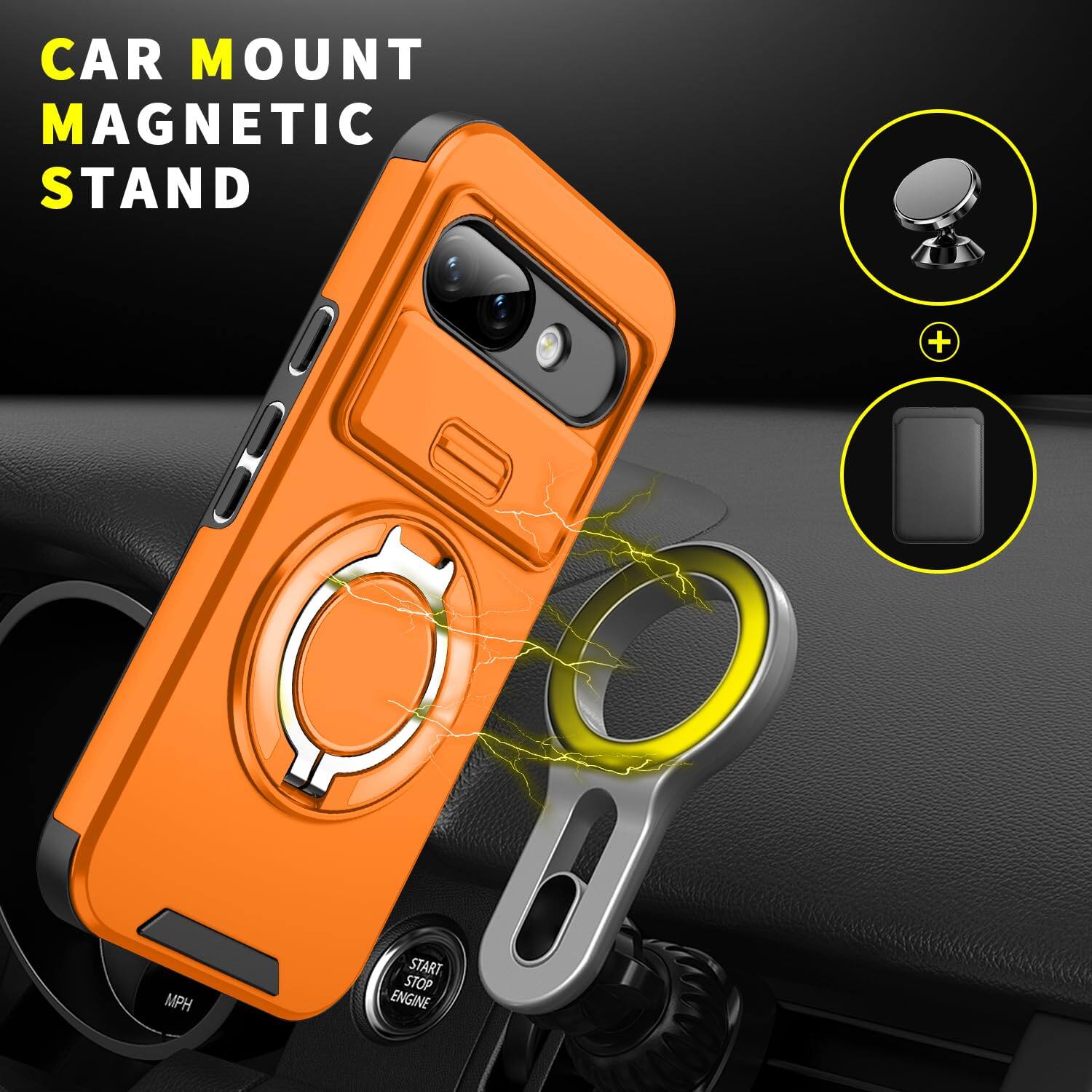 CAR MOUNT MAGNETIC STAND

MPH

START STOP ENGINE