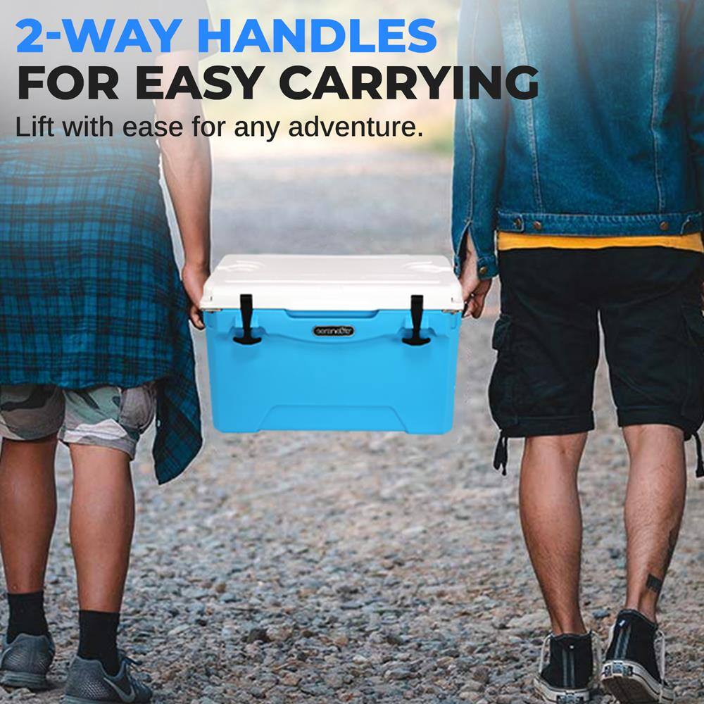 2-WAY HANDLES FOR EASY CARRYING  
Lift with ease for any adventure.