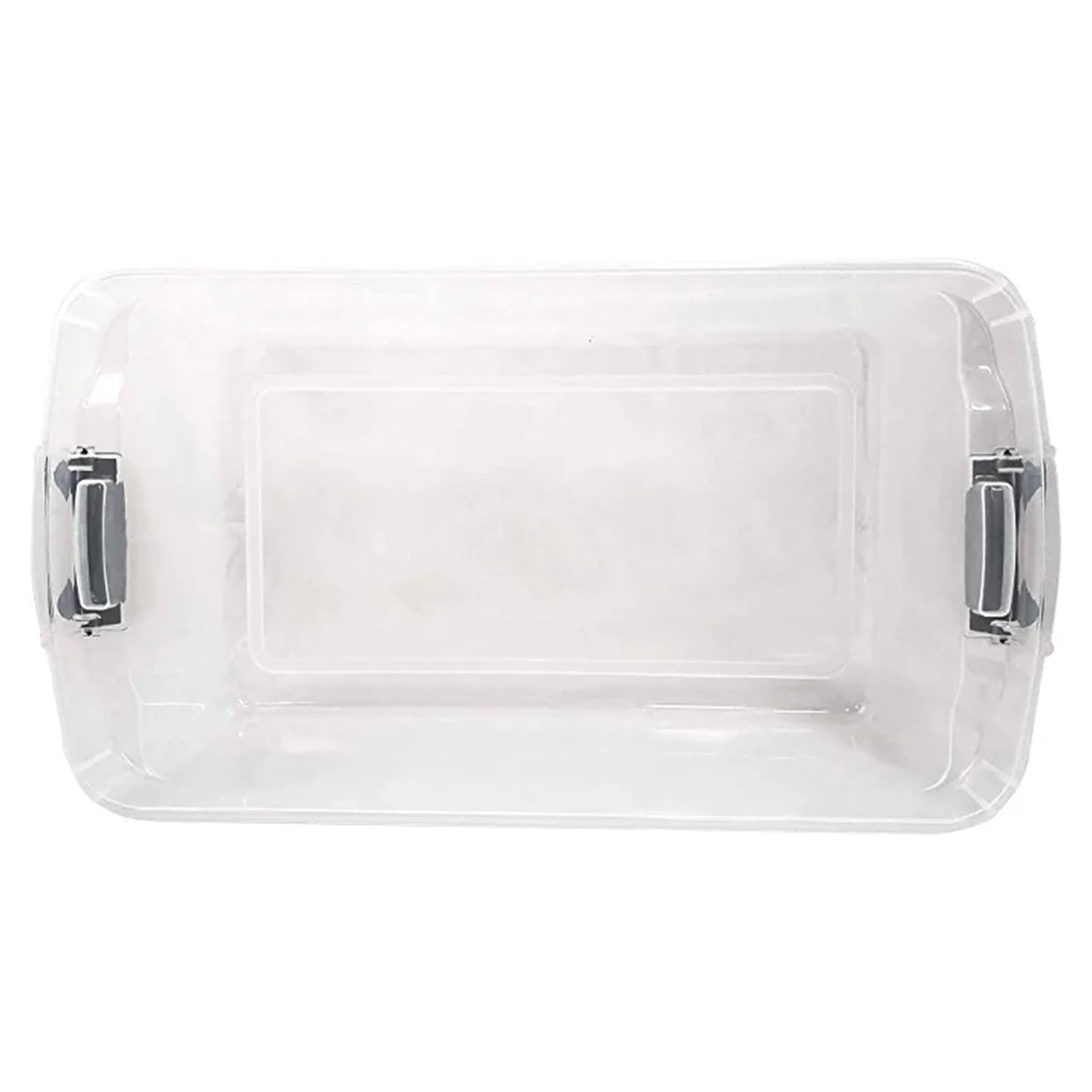 Alt View 7. Homz - Homz 64 Qt Clear Storage Organizing Container Bin with Latching Lids (4 Pack).