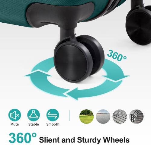 360° Silent and Sturdy Wheels

- Mute
- Stable
- Smooth