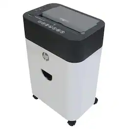 HP - AF1009 Micro-Cut Shredder, Automatic Sheet Feeding - White