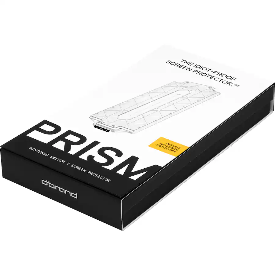 Switch Protector dbrand Prism 2.0 Screen Protector for Nintendo Switch 2 Clear PYMXM3 ...