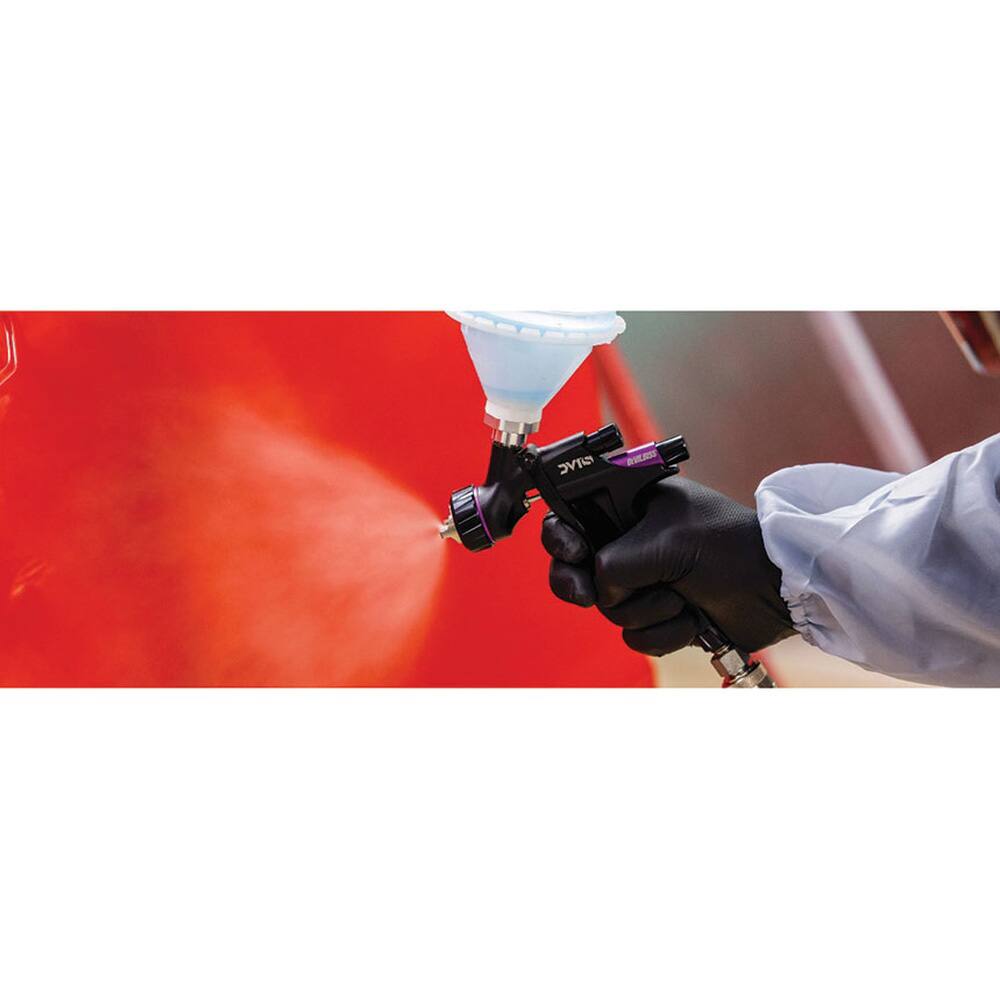 Angle. Devilbiss - Devilbiss DEV-704533 Dv1s Spot Repair Consistent Spray Gun, Black - Black.