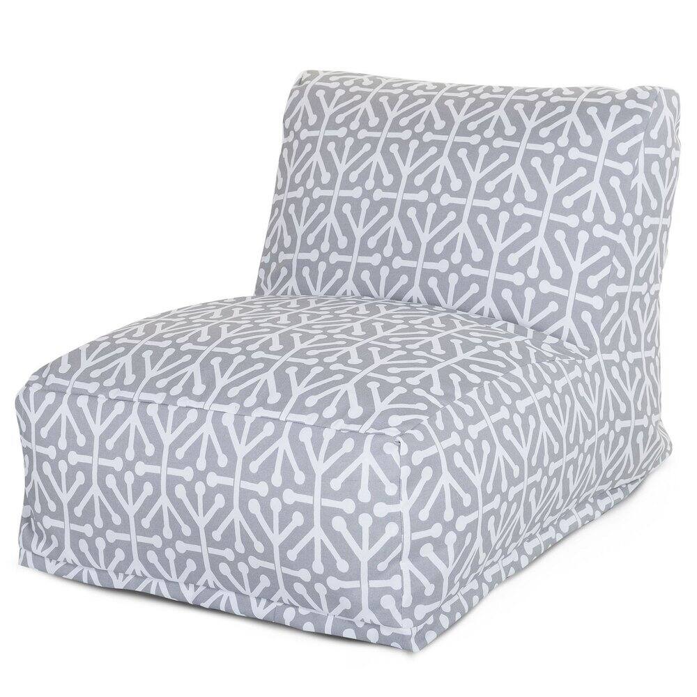 Front. Majestic Home - Chair Lounger Aruba Gray - Gray.