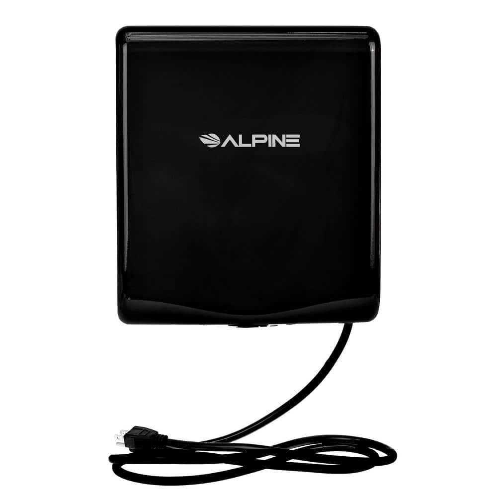 Alpine Industries - Willow Commercial High Speed Automatic 120V Electric Hand Dryer - Matte Black