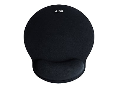 Allsop - Foam Mouse Pad/Wrist Rest Combo - Black