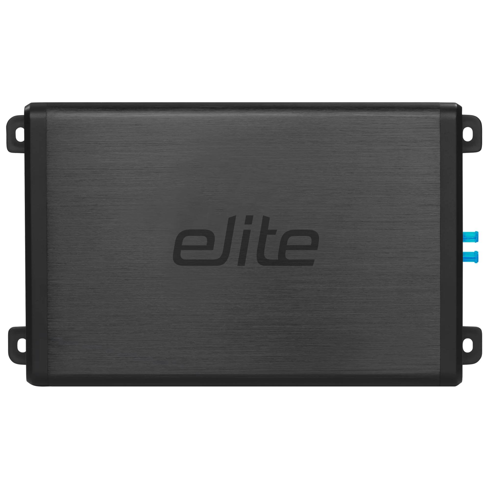 Alt View 1. Boss - Boss Elite BE600.1D 600W RMS Mono Class D Amplifier with Remote Subwoofer Level Control and LED Illuminated End Panels - Black/Gray.
