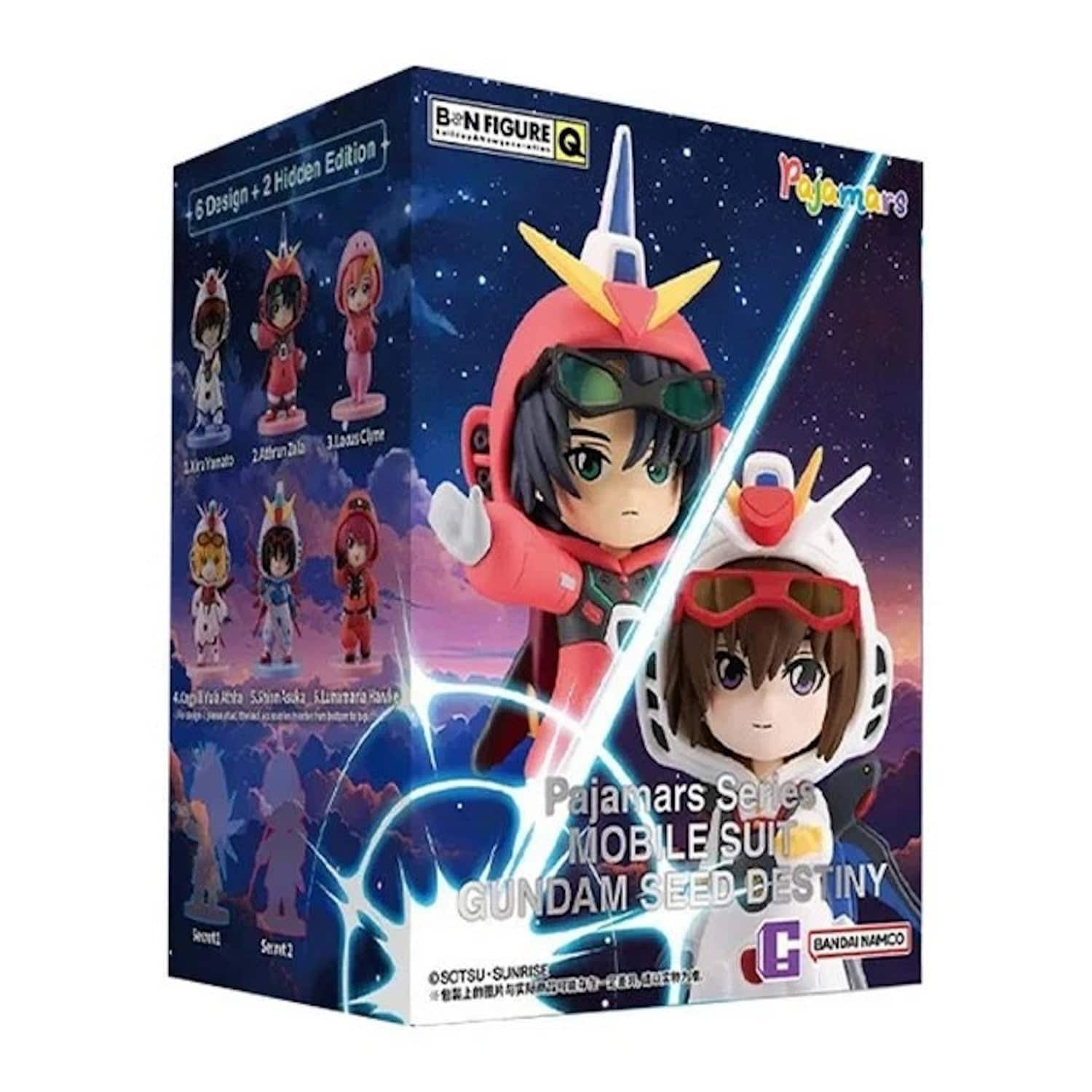 BANDAI NAMCO Entertainment - BN Figure Q Blindbox - Mobile Suit Gundam Seed Destiny Pajamars Series