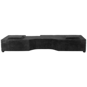 Alt View 3. NVX - 2014-2018 Silverado/Sierra Crew Cab - Custom-Fit Empty Dual 10" Sealed Subwoofer Enclosure - Black.