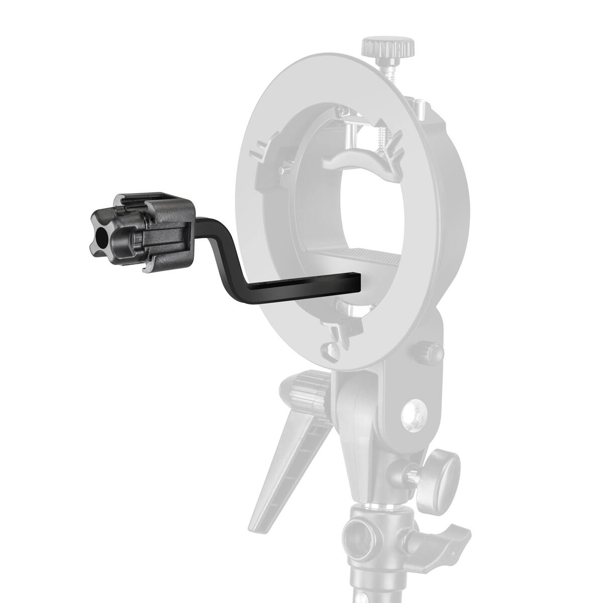 Alt View 2. Glow - Glow 4-SA Universal 4 Speedlite Adapter Hot Shoe Mount for S-type Flash Bracket.