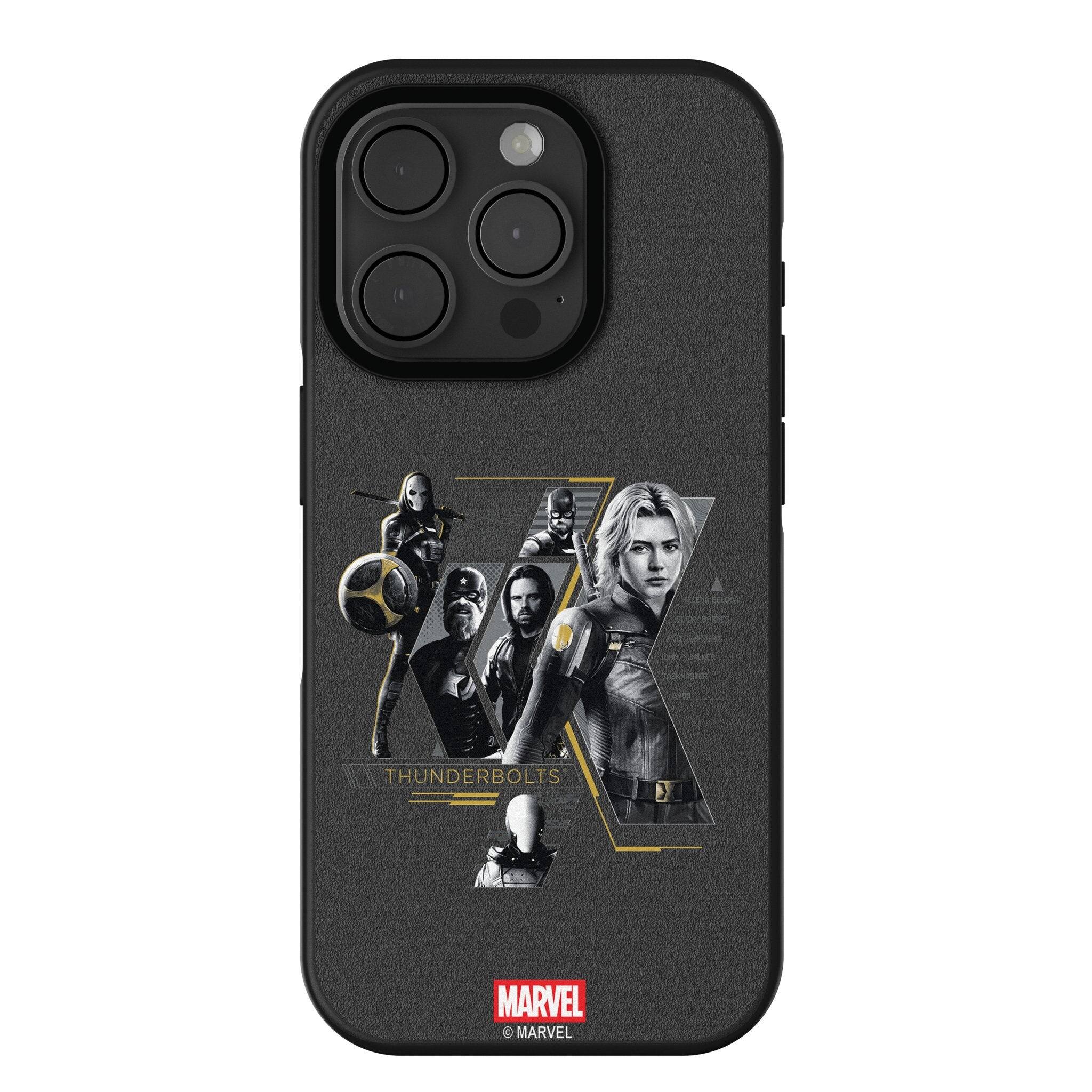 Keyscaper - Marvel Badge Bump Phone Case - Apple iPhone 14 - Thunderbolts 3