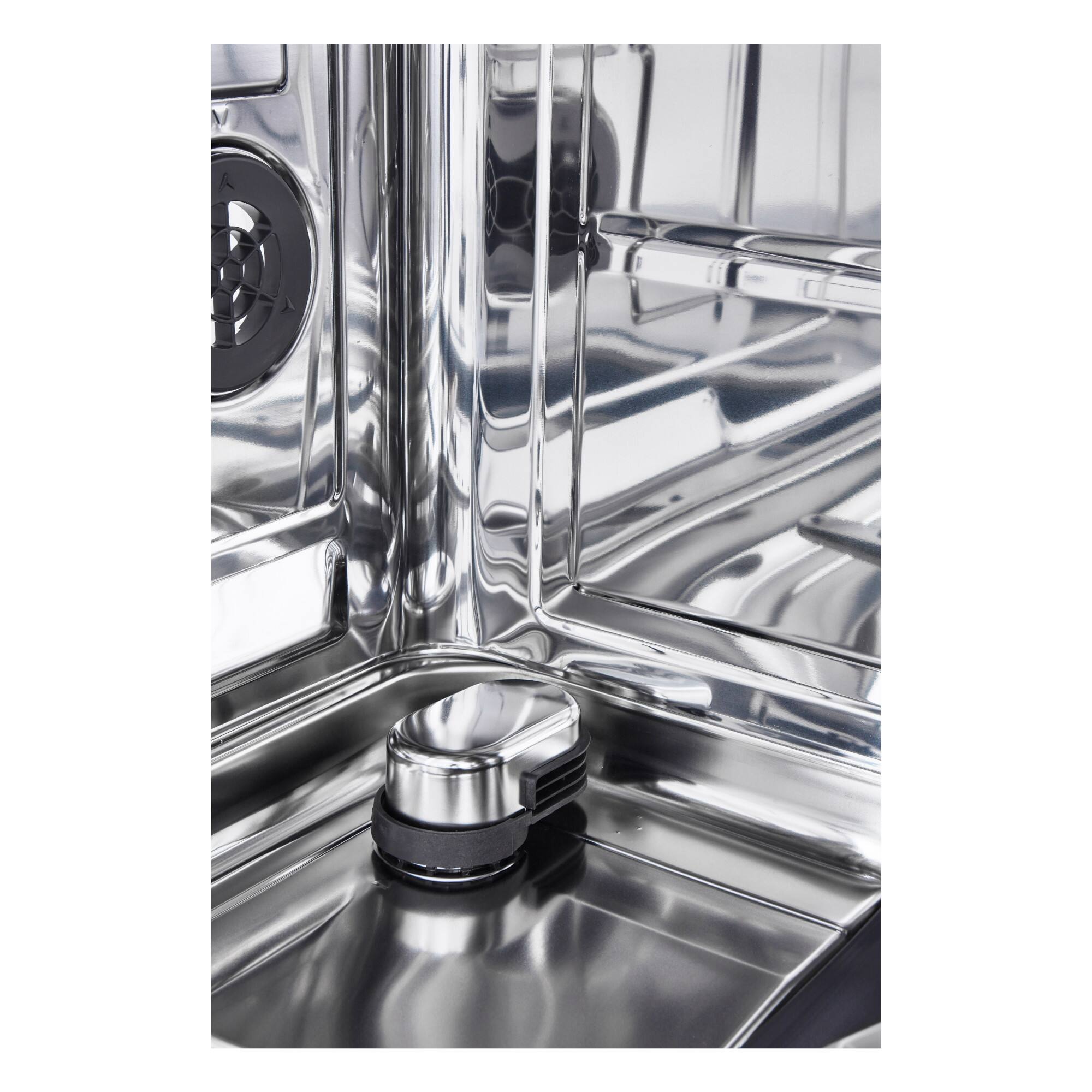 Alt View 6. SKS - 24-inch Transitional Top Control Built-in Smart Stainless Steel Tub Dishwasher with 3rd Rack and QuadWash Pro, 40 dBA - Satin Stainless Steel.