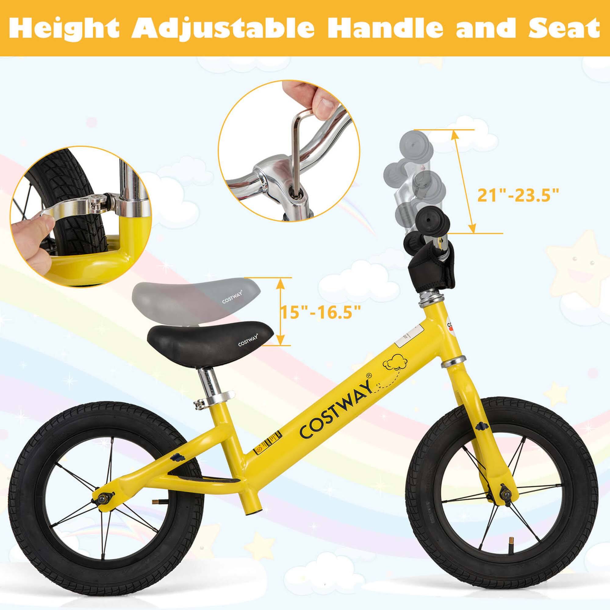 Height Adjustable Handle and Seat

21"-23.5"

15"-16.5"