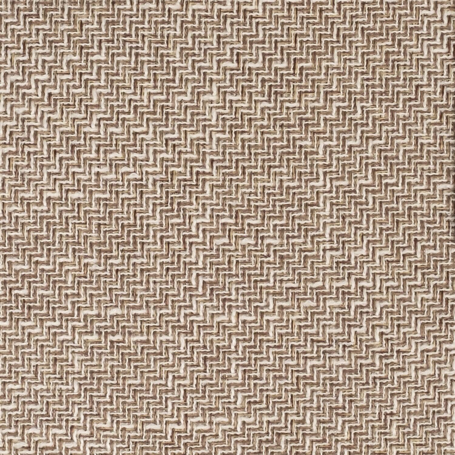 Alt View 1. Sweet Home Collection - Herringbone Stitch Memory Foam Non-Slip 16" x 16" Chair Cushion Pad with Ties, 2-Pack - Taupe.