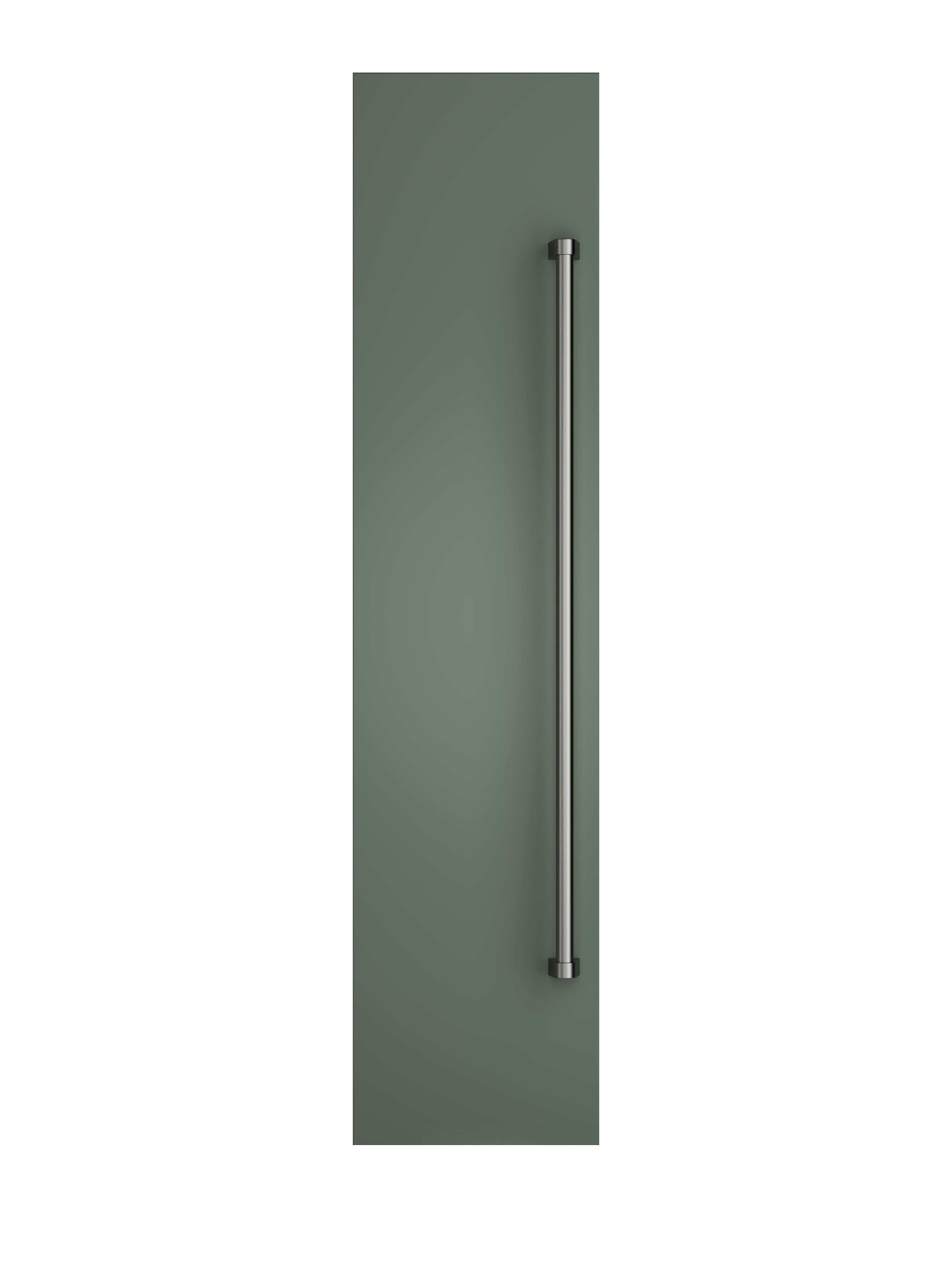 Front. Viking - 18"W Column Door Panel w/Pro-style handle - Eucalyptus.