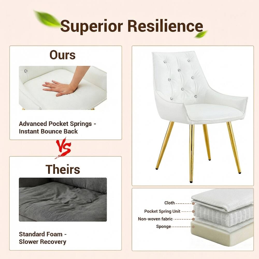 Superior Resilience

Ours
Advanced Pocket Springs - Instant Bounce Back

VS

Theirs
Standard Foam - Slower Recovery

Cloth
Pocket Spring Unit
Non-woven fabric
Sponge