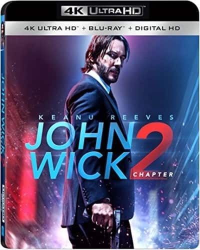 Front. John Wick: Chapter 2   - 4K Blu-Ray.