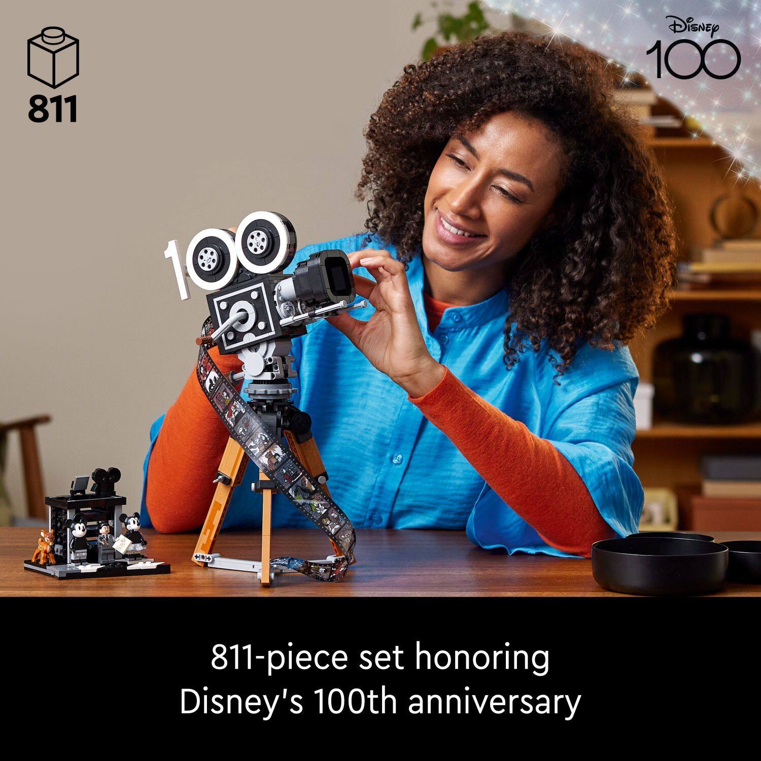 811 Disney 100th Anniversary 100-piece set honoring Disney's 100th anniversary.