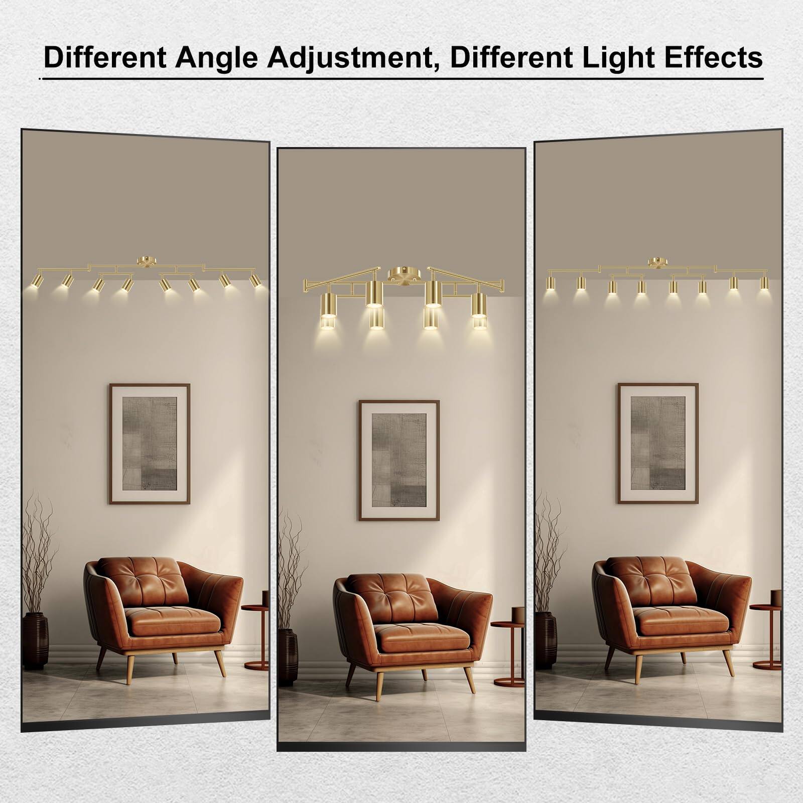 Different Angle Adjustment, Different Light Effects