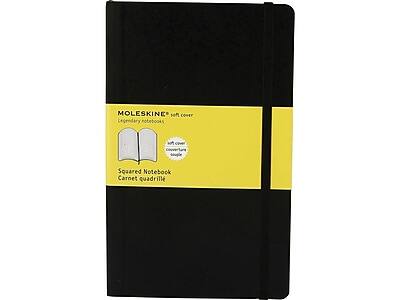 MOLESKINE® soft cover  
Legendary notebooks  

Soft cover  
Single elastic closure  

Squared Notebook  
Carnet cuadrillé  

Squared Notebook  
Carnet quadrillé