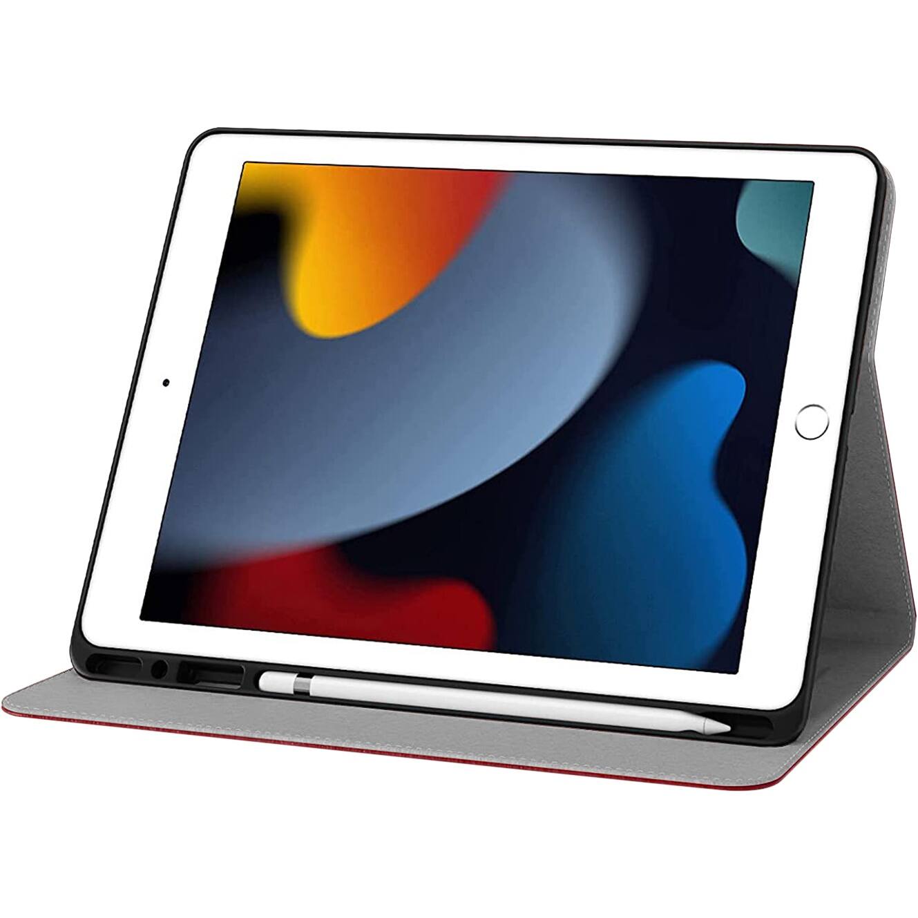 Alt View 16. SaharaCase - Case for Apple iPad 10.2 (7th, 8th, & 9th Gen 2021) - Red.