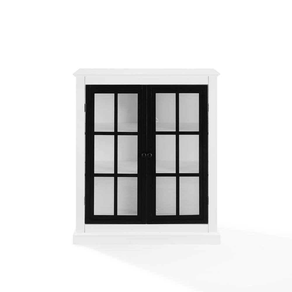 Back. Crosley Furniture - Cecily Stackable Kitchen Storage Pantry - White.