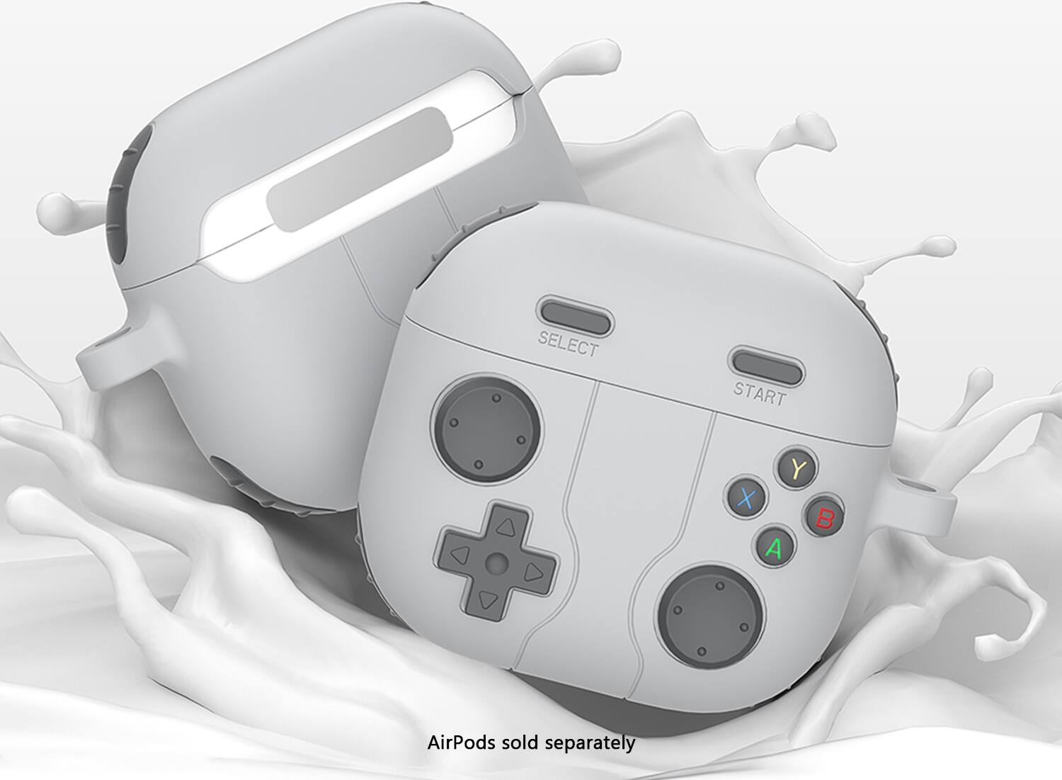 AirPods sold separately.