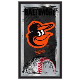 Holland Bar Stool Co. - Baltimore Orioles 15" x 26" Wall Mirror - Multicolor