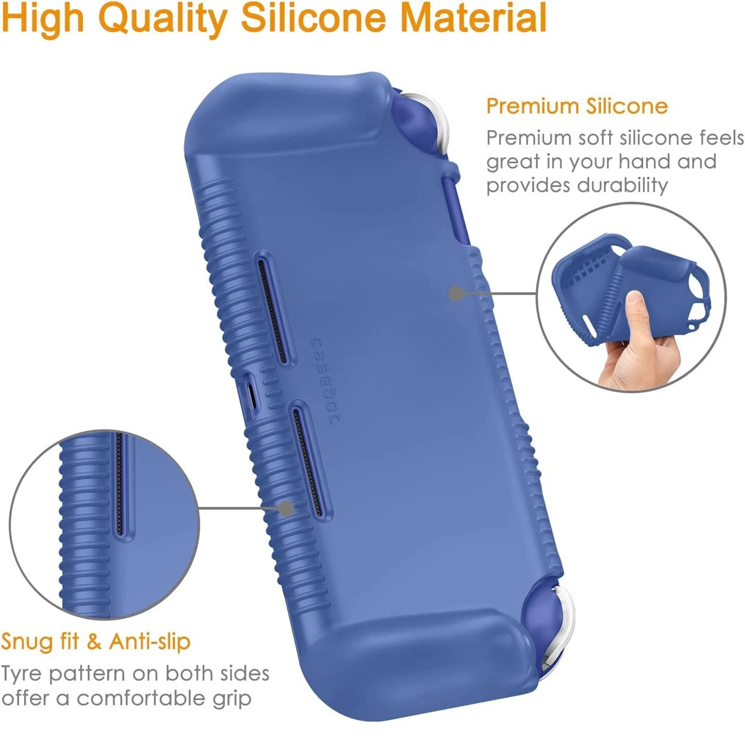 High Quality Silicone Material

Premium Silicone
Premium soft silicone feels great in your hand and provides durability

Snug fit & Anti-slip
Tyre pattern on both sides offer a comfortable grip