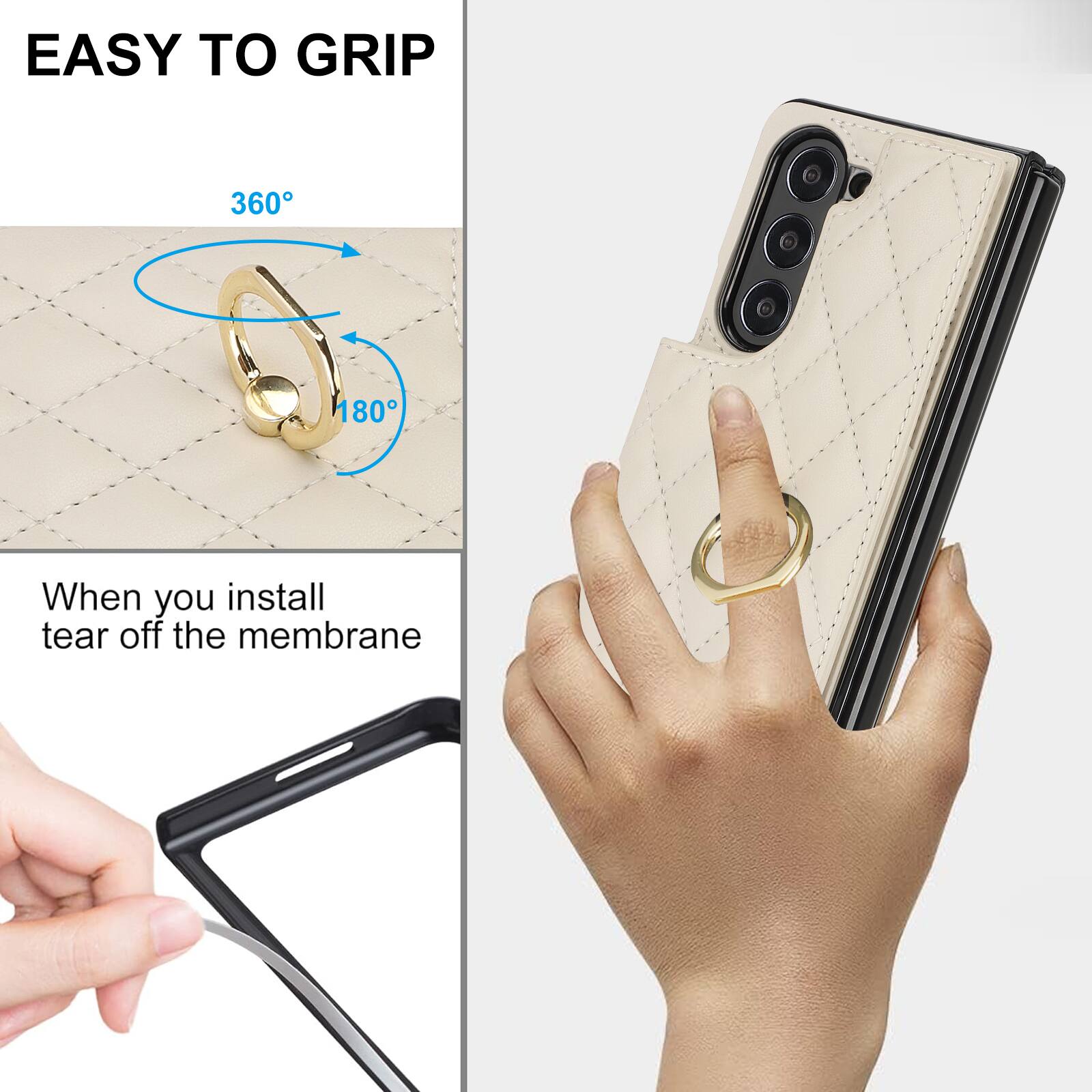 EASY TO GRIP

360°
180°

When you install tear off the membrane