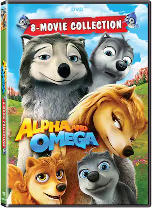 Front. Alpha and Omega: 8 Movie Collection - DVD.