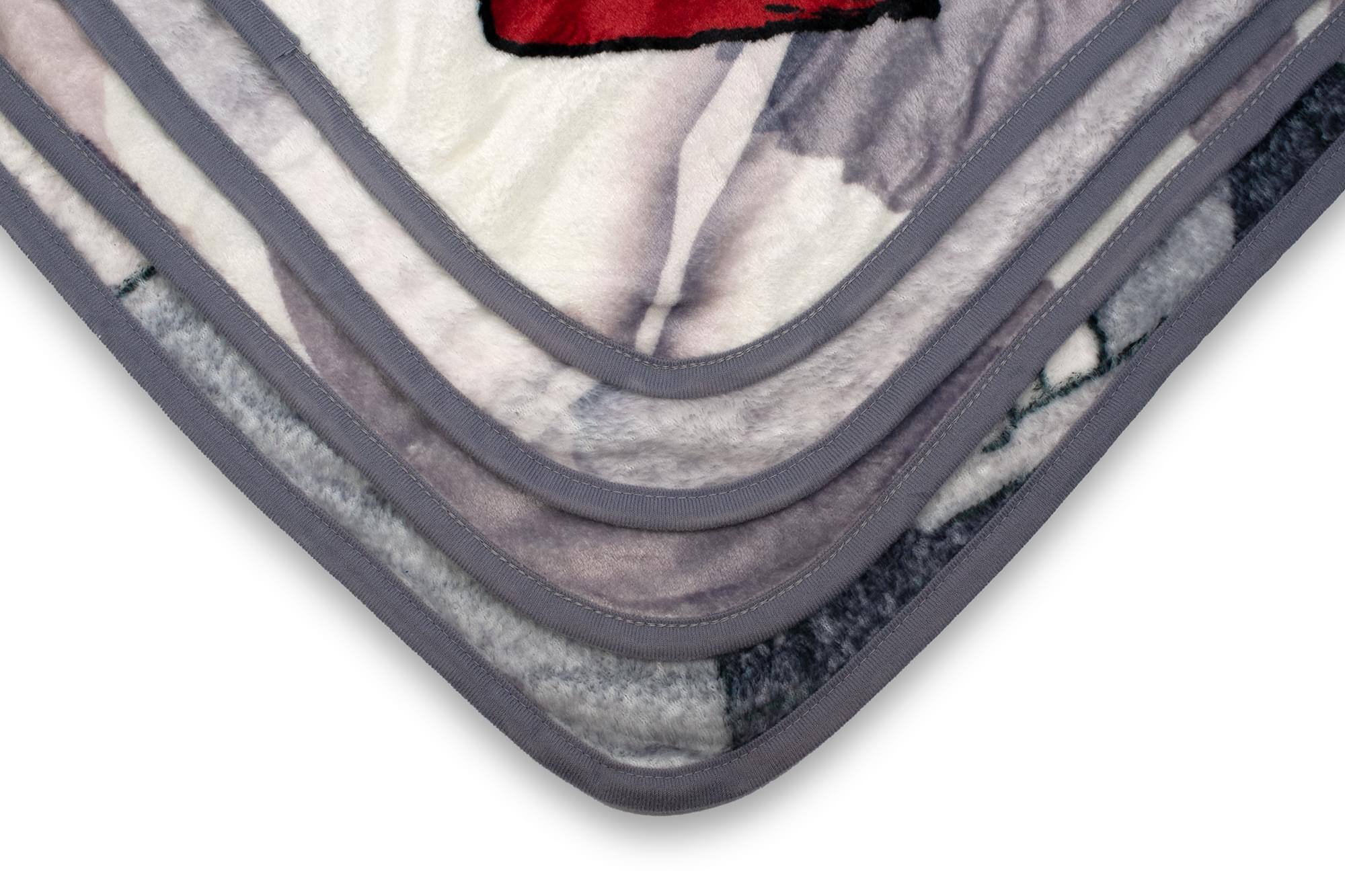 Alt View 2. Just Funky - Naruto Kakashi Hatake Large Throw Blanket | Anime Blanket | 60 x 45 Inches - Black/White.