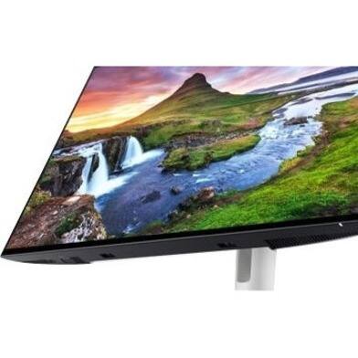 Alt View 30. Dell - UltraSharp 23.8" LCD Monitor (DisplayPort, USB, HDMI) - Platinum Silver.