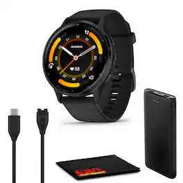 Garmin - Venu 3 Advanced Fitness And Health Tracker Smart Watch - Black - Black - (2023)