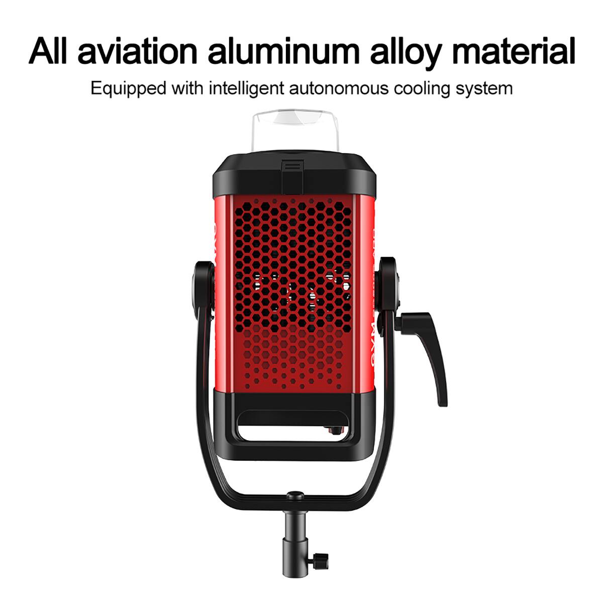 All aviation aluminum alloy material  
Equipped with intelligent autonomous cooling system