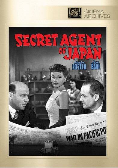 Front. Secret Agent Of Japan - DVD.