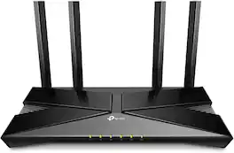 TP-Link - Refurbished Excellent - Archer AX20 AX1800 Smart Dual-Band Wi-Fi 6 Router - Black