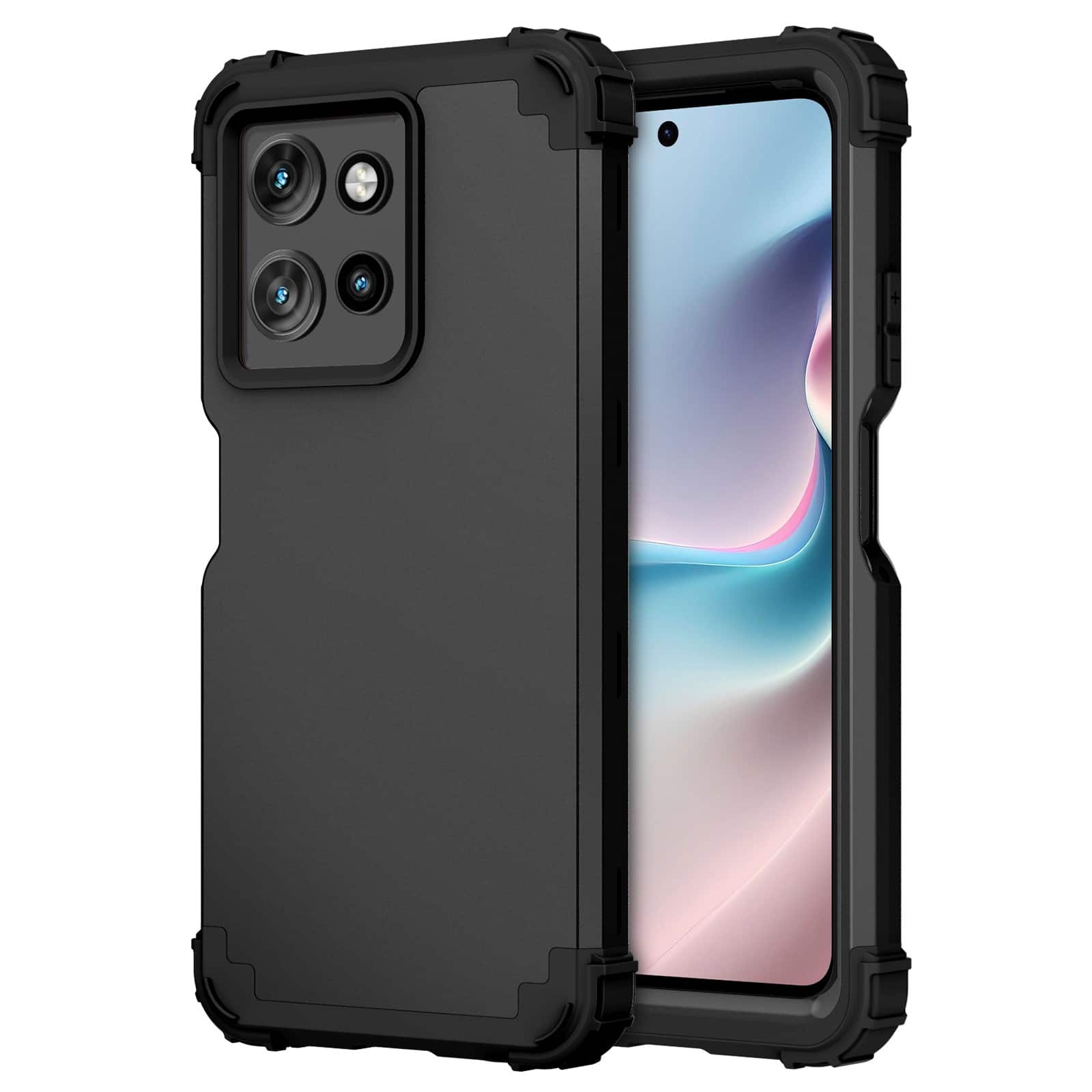 UUCOVER - Rugged Protective Case for Motorola Moto G Power 5G 2026/2025, Shockproof Silicone+PC Case Heavy Duty Back Cover - Black price history on PriceWatchPro