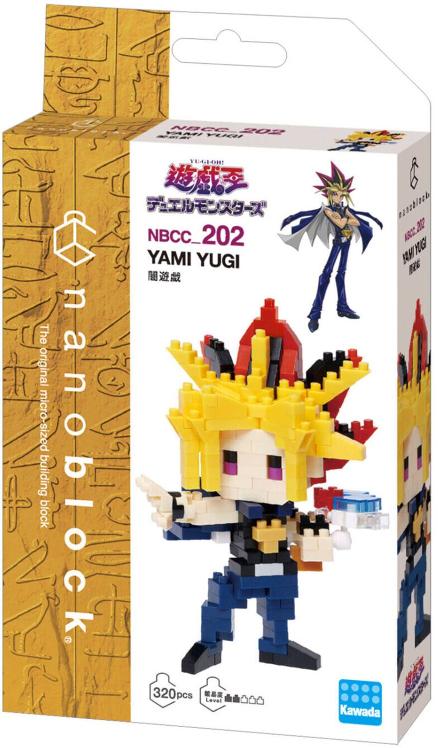The original micro-sized building block nanoblock  
NBCC 202 VANT VUOI ER YUGIOH!  
NBCC_202 NBCC_ YAMI YUGI  
320pcs  
Level  
nanoblock M8CC.2022  
202 BAMITUG  
Kawada