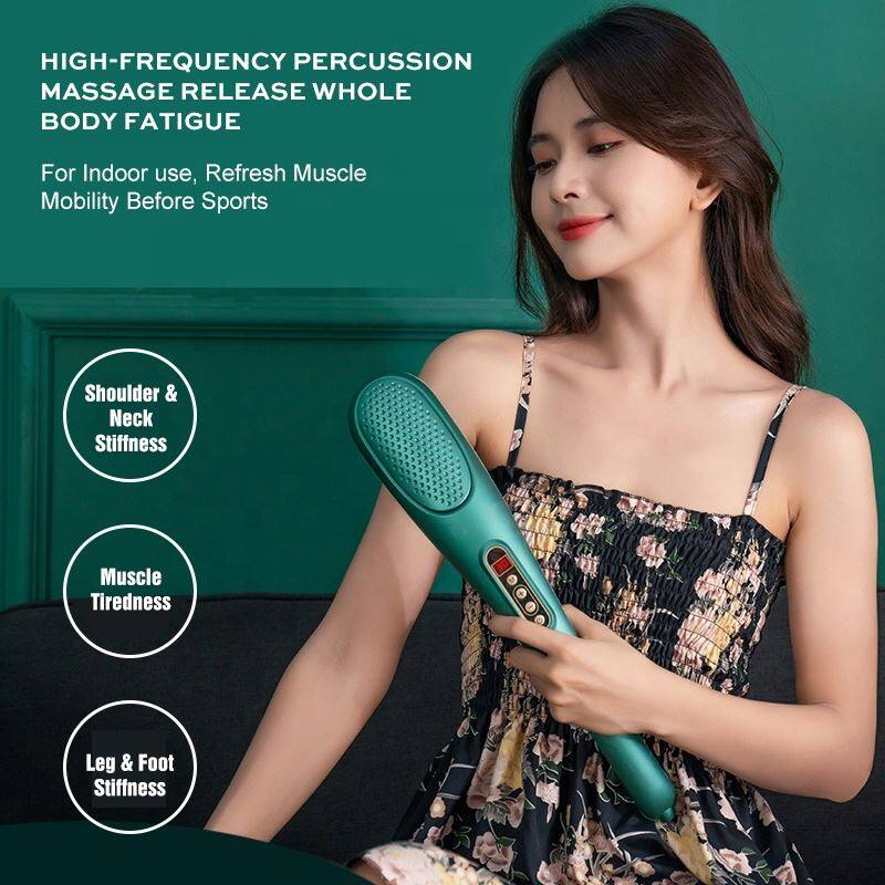 HIGH-FREQUENCY PERCUSSION MASSAGE RELEASE WHOLE BODY FATIGUE

For Indoor use, Refresh Muscle Mobility Before Sports

- Shoulder & Neck Stiffness
- Muscle Tiredness
- Leg & Foot Stiffness