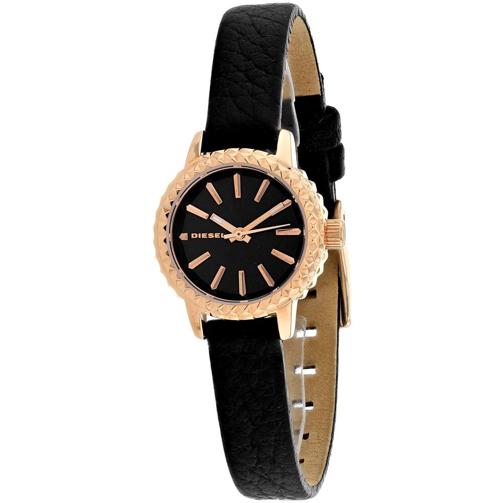 Front. Diesel - Diesel Women's Timeframe Black Dial Watch - DZ5498 - Black.