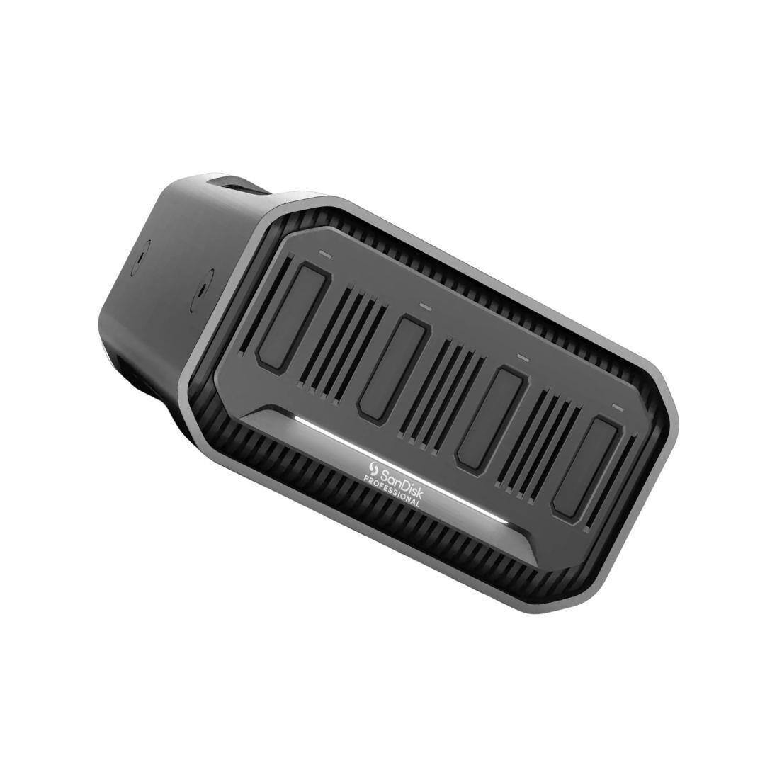 Back. SanDisk Professional - SanDisk Professional 0TB PRO-BLADE STATION SSD Desktop Enclosure.