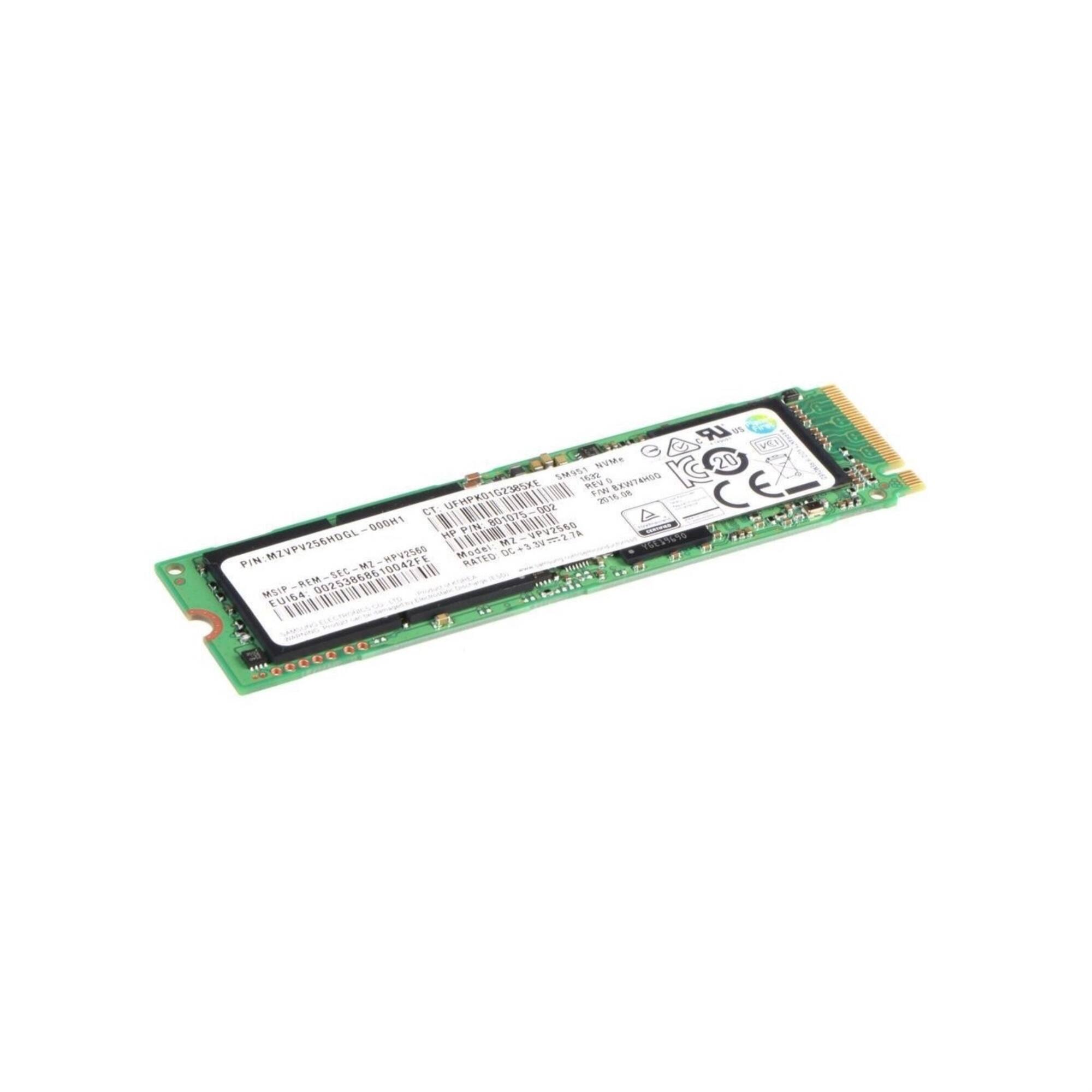 LR US VEI NVMe SM951 1632 3 BXW74H00 REV F/W CE UFHPK01G2385XE 2015 80 CT: 002 A 000H1 P/N 801075 IIIIIIIIIIIIII VPV2560 HP 06965394 PIN:MZVPV256HDGL MZ DC+3.3V=2.7A PIN HPV2560 Model: RATED MZ 00253868610042FE SEC MSIP EUI64: REM 002538686