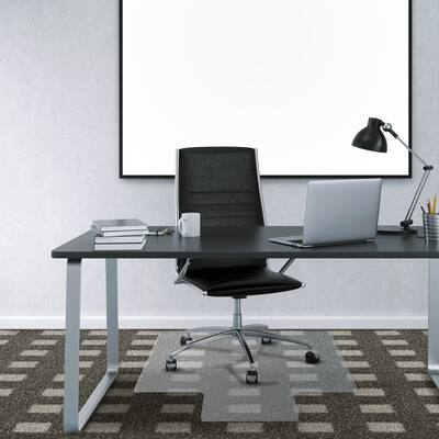 Medium Pile Staples Chair Floor Mat 45 X 53 Chair Mat For Medium