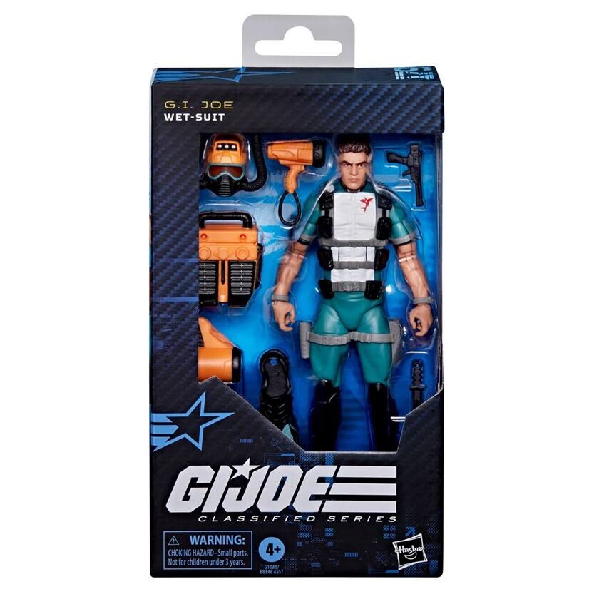 G.I. JOE WET-SUIT  
GIJOE CLASSIFIED SERIES  

WARNING: CHOKING HAZARD - Small parts. Not for children under 3 years.  

G1OND 18346