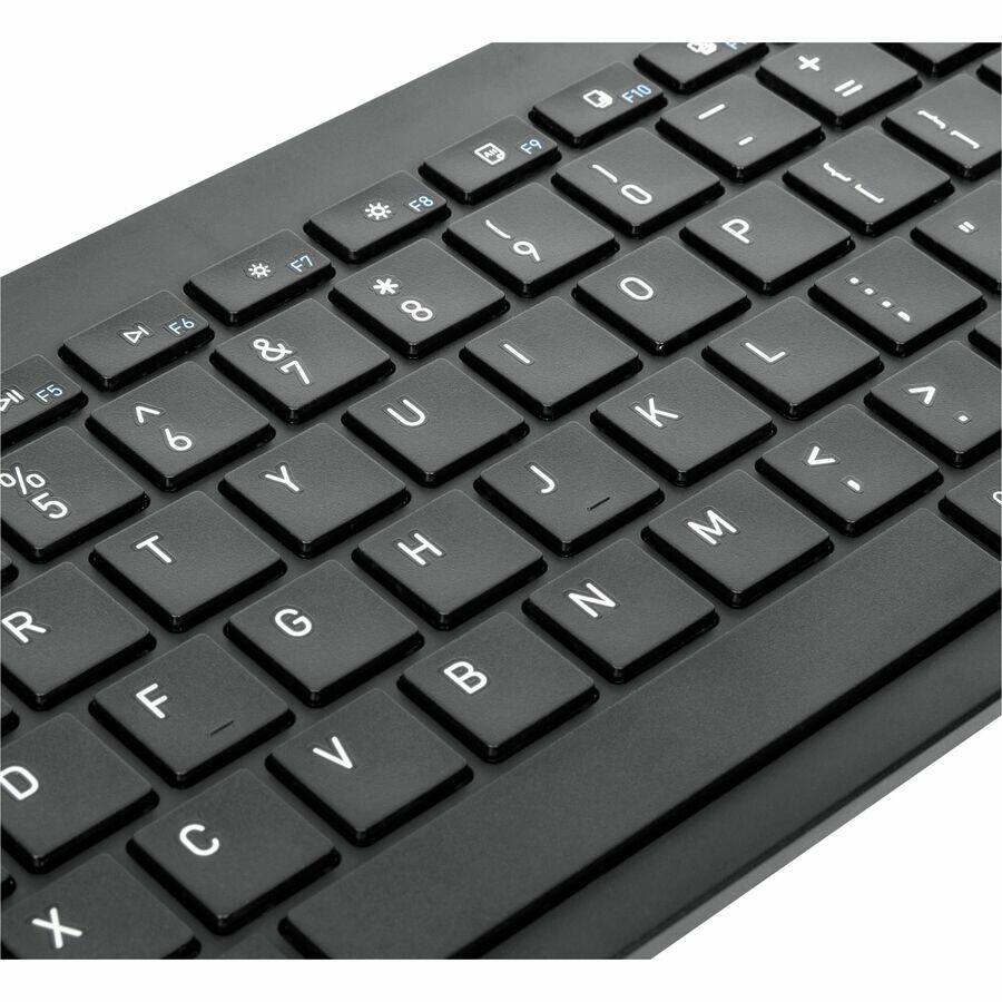 Alt View 8. Targus - Targus Keyboard & Mouse - Wireless Bluetooth 5.1 Keyboard - 104 Key - Black - Wireless Bluetooth Mouse - Optical - Black - Black.