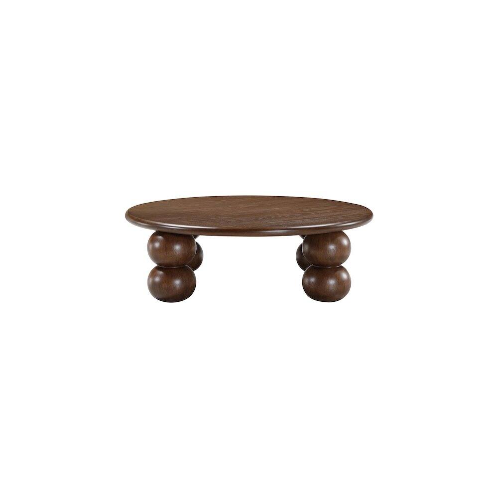 Alt View 3. Meridian Furniture - Kelvin Coffee Table - Brown.